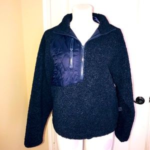 *SOLD* Womens sherpa sweater size medium